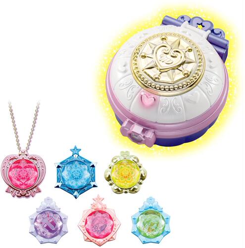 魔法棒战士纯心妆盒声光女孩玩具