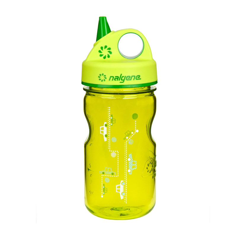 乐基因nalgene美国原装进口儿童吸嘴水杯 学生水壶350ml 2182系列
