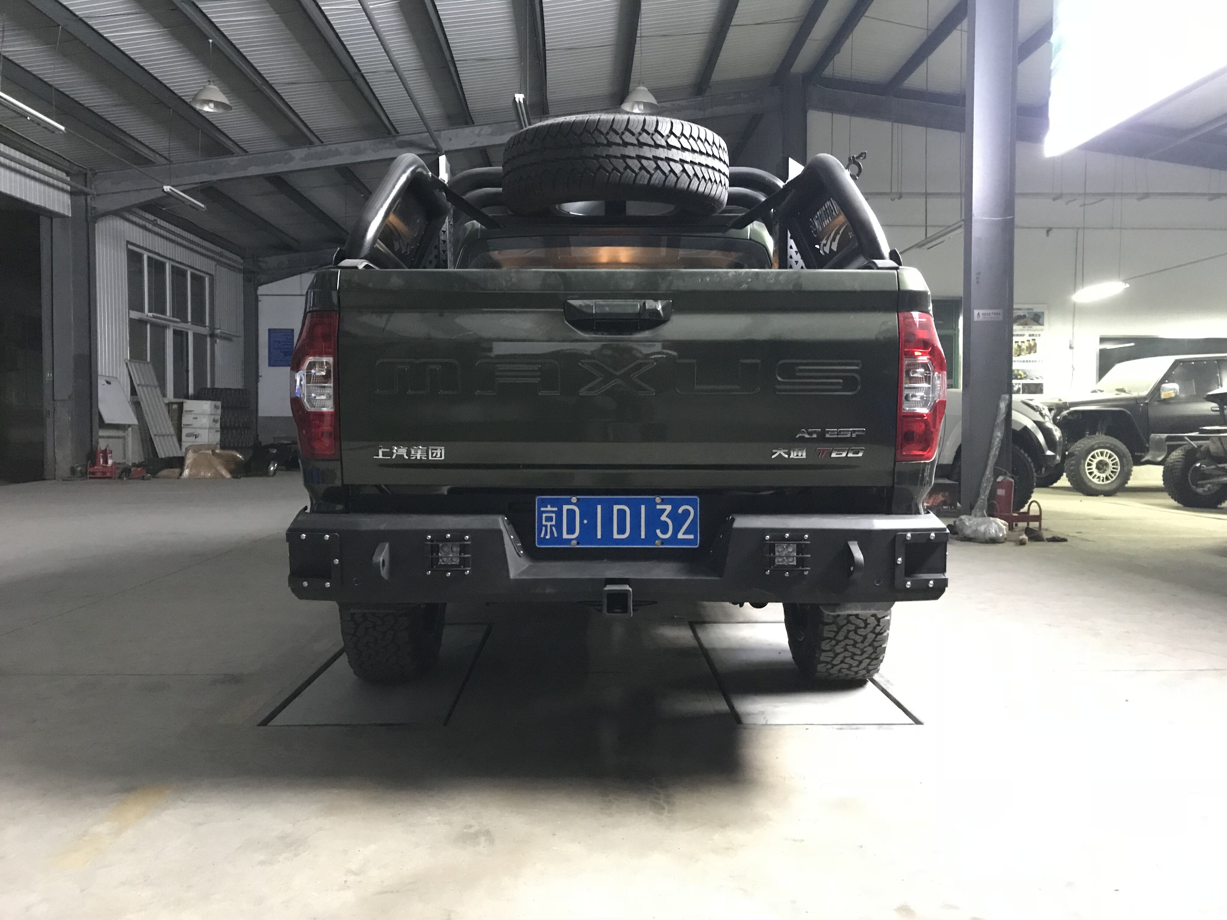 【速锐Suree工业】上汽大通T60T70路霸越野改装装甲后杠无损安装