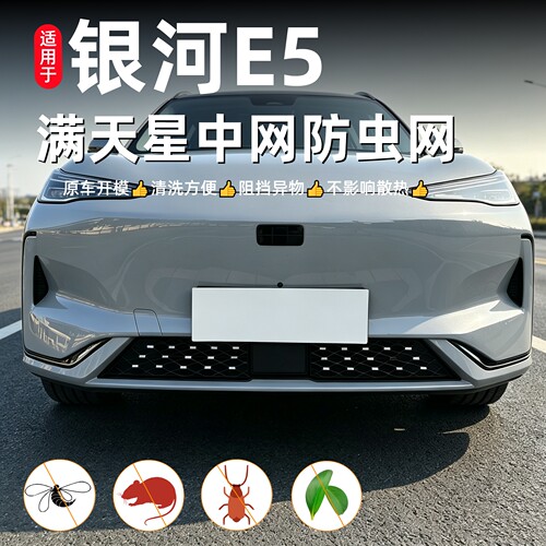 银河E5满天星防虫网专用中网改装