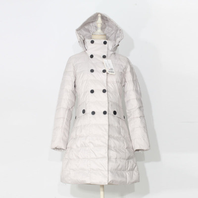 商场同款高端品牌轻薄羽绒服女中长款带帽时尚洋气小个子修身收腰