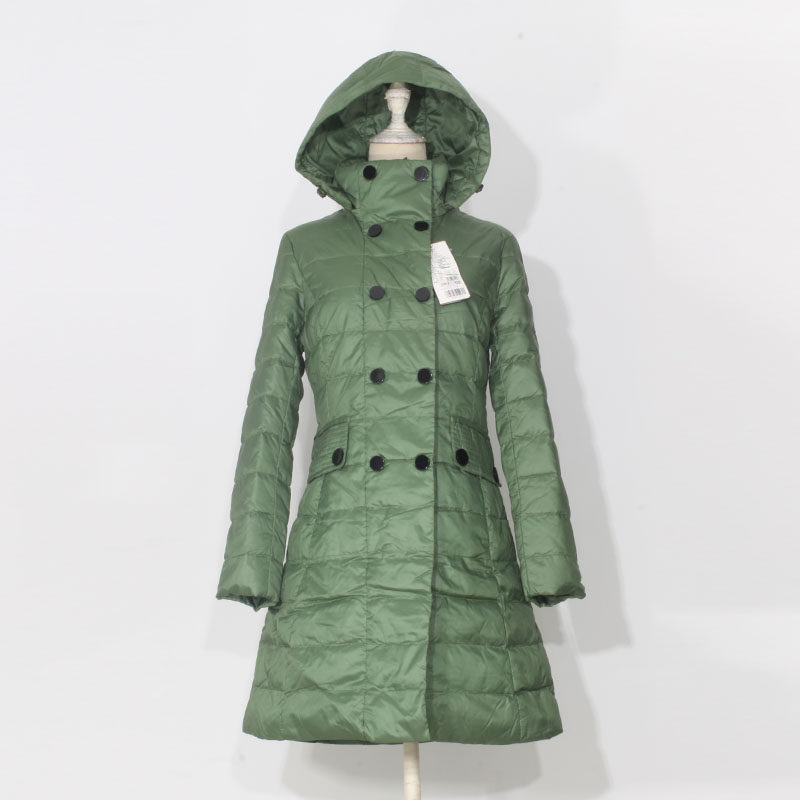 商场同款高端大牌轻薄羽绒服女中长款带帽时尚洋气小个子修身收腰