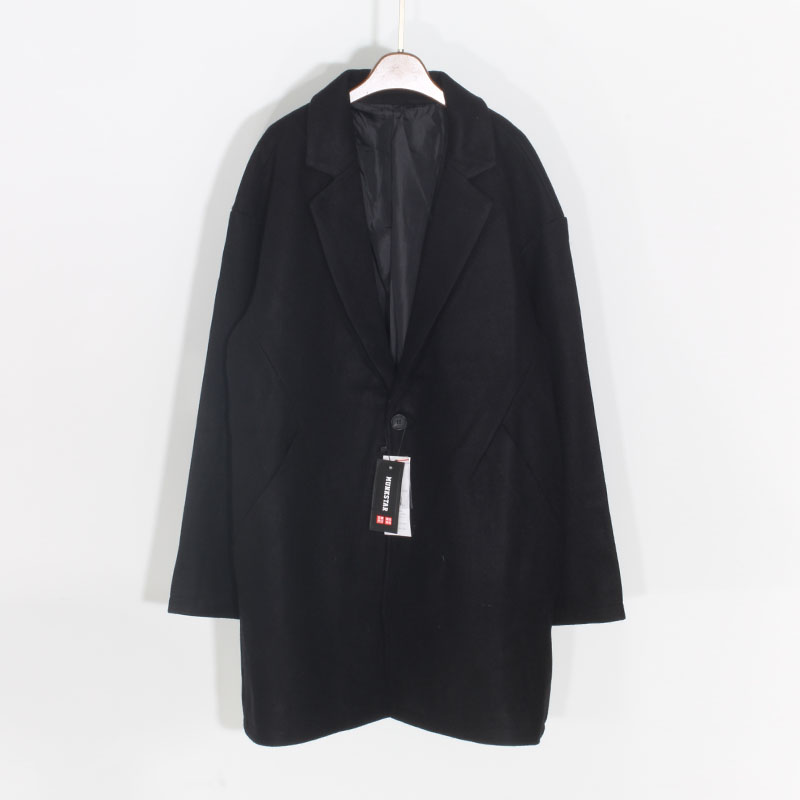 潮流前线中长款大衣羊毛特价秋冬