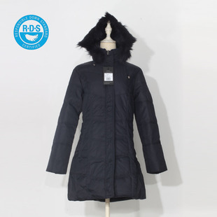 高端品牌冬装中老年人羽绒服洋气妈妈女款加厚加肥加大宽松中长款