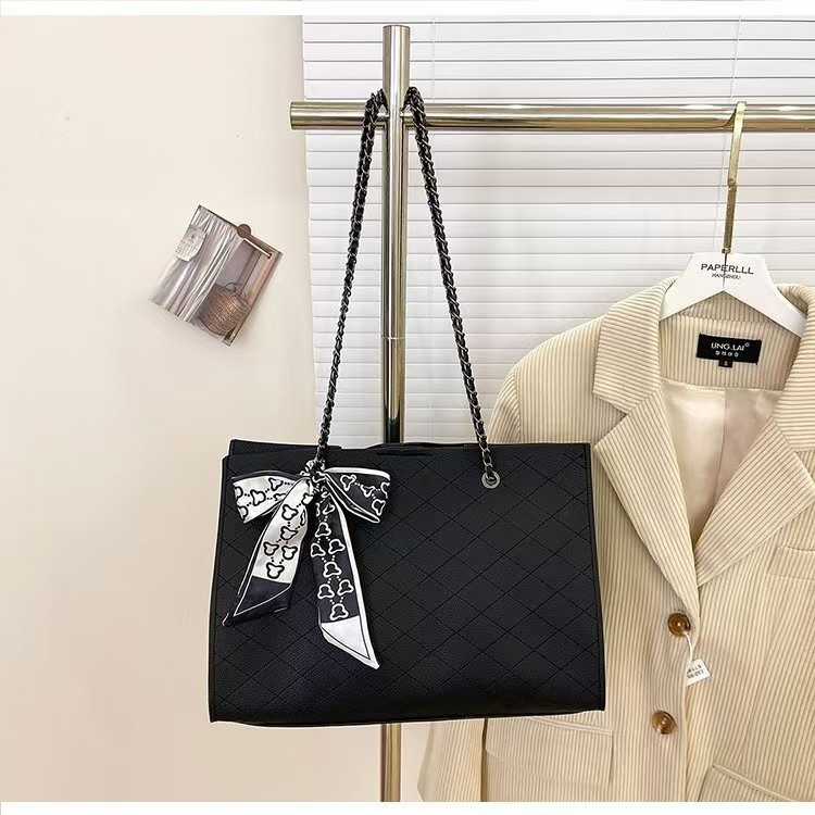 包包香港2025新款大容量网红大包韩版时尚单肩子母大容量托特包潮