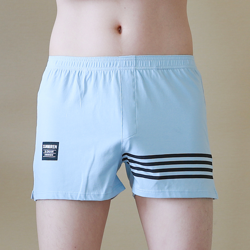 三四丁男士宽松阿罗裤纯棉哈罗裤