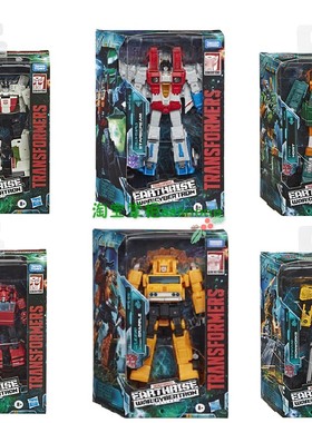 孩之宝变形金刚围城地出系列铁匠基地红色警报吊车横炮蓝霹雳正版
