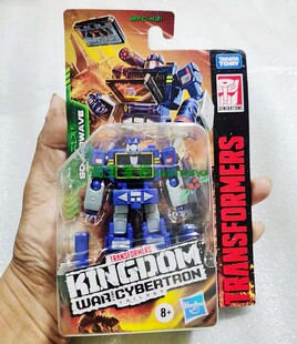 孩之宝变形金刚王国系列核心级声波录音机带磁带达克龙3C盒装10CM