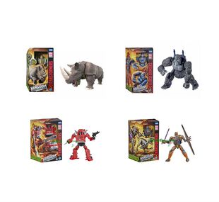 孩之变宝形金刚王国系列V级 猩猩队长擎天圣录音机恐龙白虎勇士3C