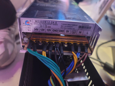 闽东MD350W12-24-5电源三路输出5V3A12V20A24V10A电源