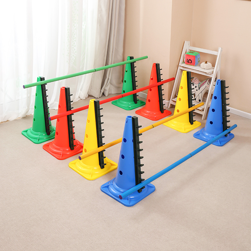 跳高架儿童感统训练器幼儿园户外活动少儿体适能器材玩具器械跨栏