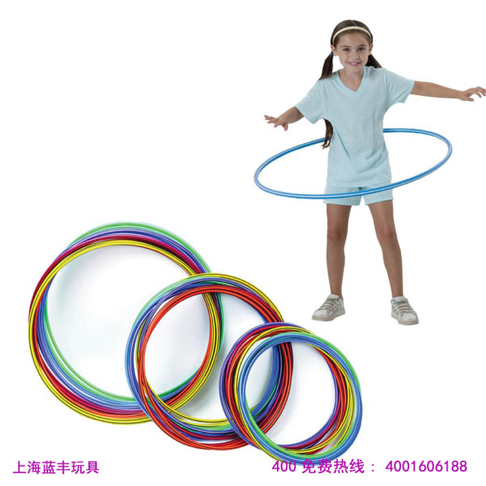 糖果色呼啦圈组合直径卡乐咪玩具