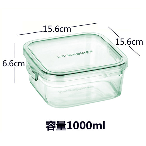 日本iwaki怡万家玻璃保鲜盒饭盒