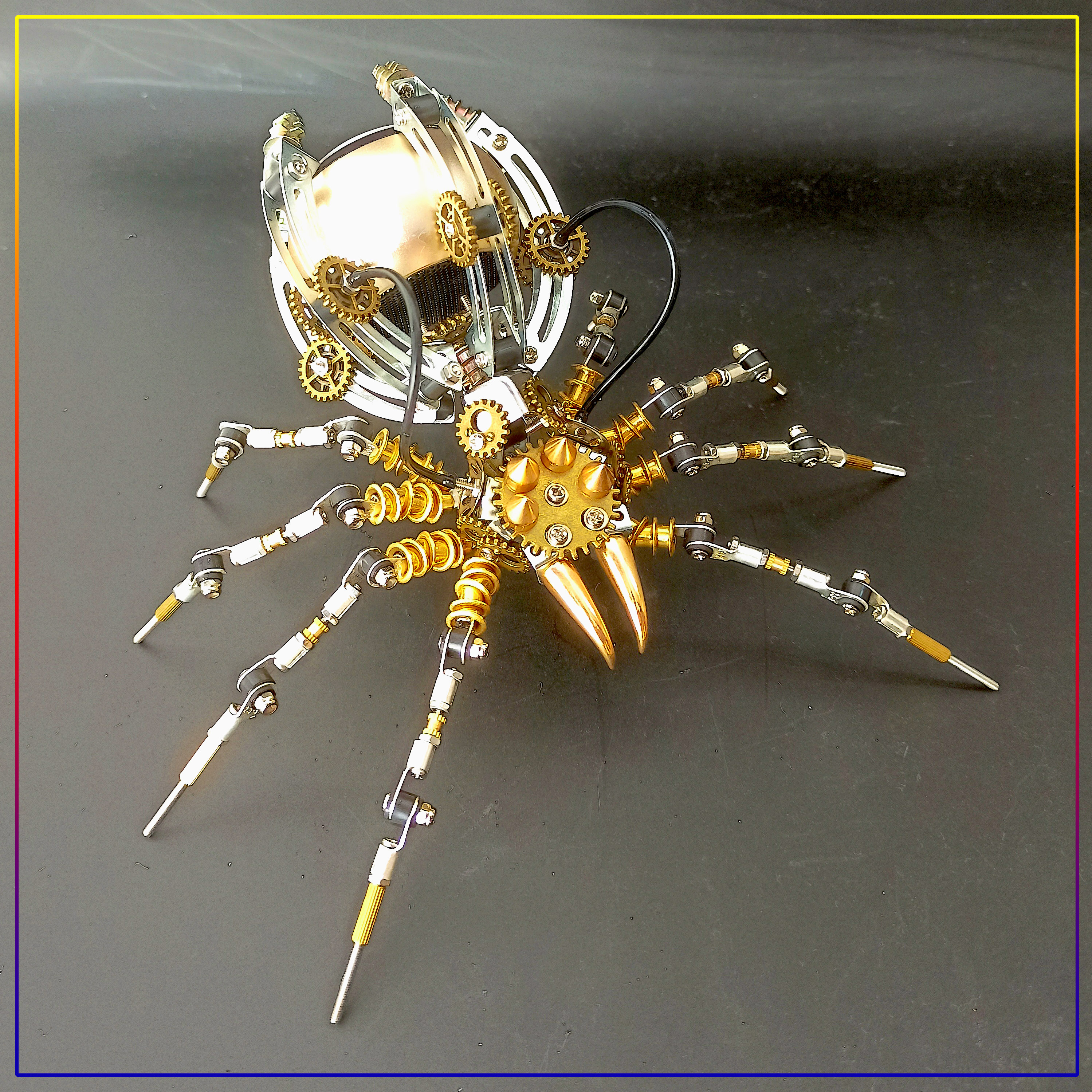 机械手工diy立体拼图模型