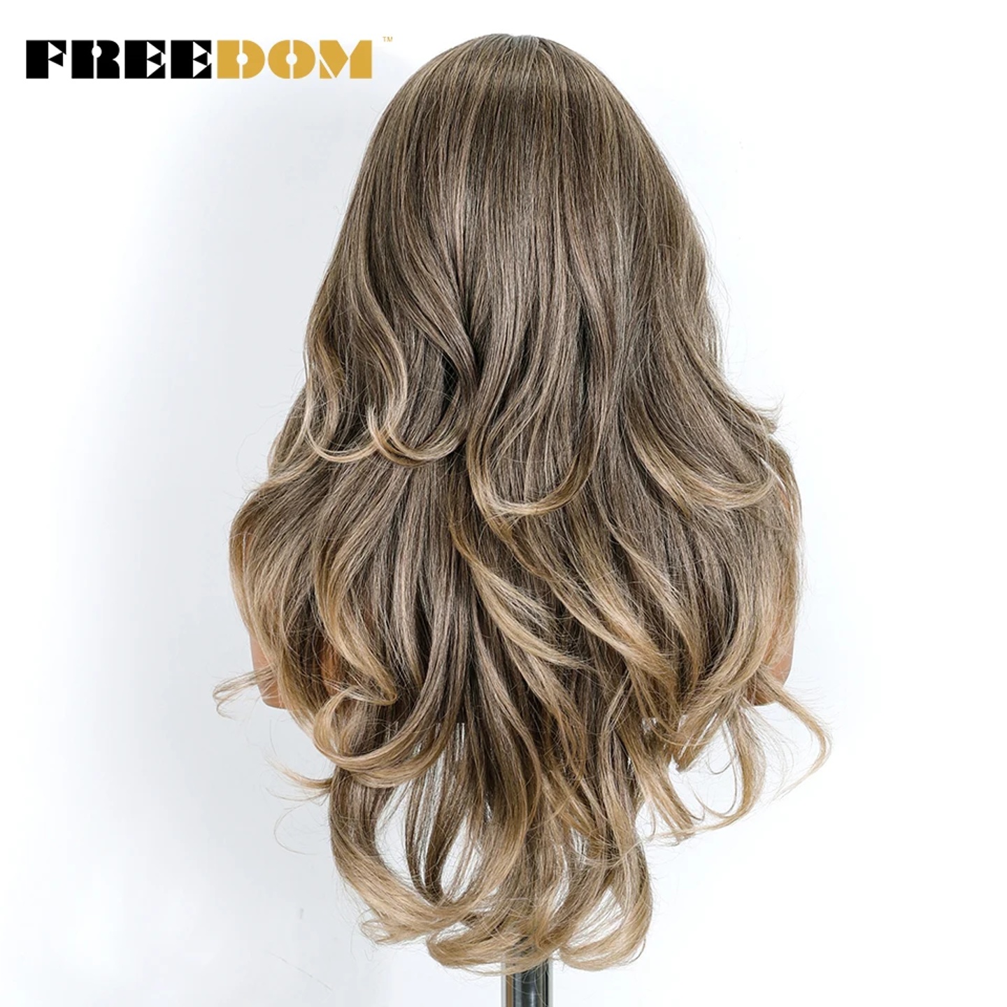 FREEDOM Synthetic Lace Front Wigs For Women Layerd Lace Wig