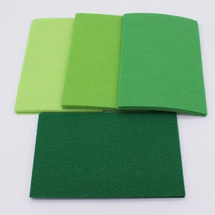 Hom Polyester Hard Felt Fabric Green Cloth Thickness 1mm
