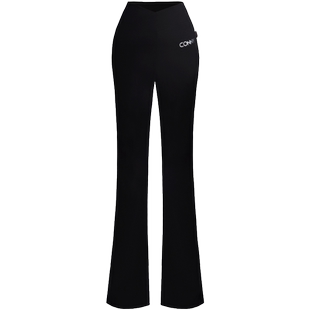 CONNY康尼舞蹈练功裤子女拉丁舞服下装喇叭跳中国舞体操形体长裤