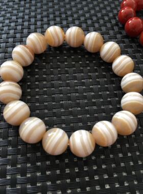 缠丝玛瑙纯天然精挑单圈佛珠包邮