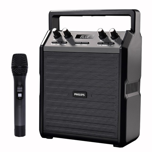 飞利浦SD50音响户外k歌广场舞大音量便携式无线蓝牙音箱15瓦