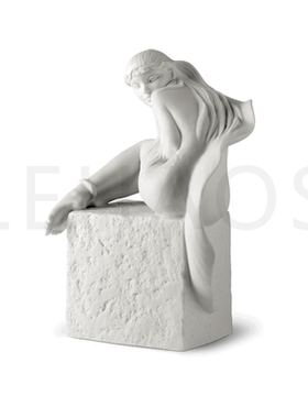 双鱼座外贸北欧风纯白色创意陶瓷