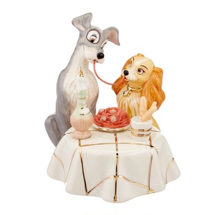 出口淑女小姐与流浪汉 Lady Tramp 陶瓷装饰品摆件