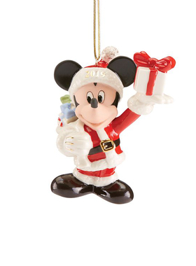 出口lenox 米奇mickey的节日礼物 陶瓷吊饰挂饰挂件礼品