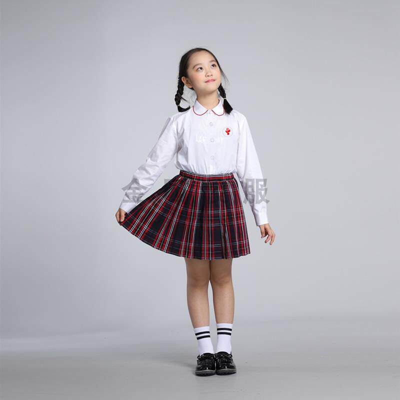 汕头市金平区飞厦小学校服女夏秋冬服夹棉背心系列金园校服定制