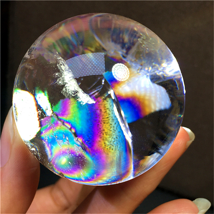 天然白水晶球原石打磨圆珠单珠彩虹隐山球家居桌面客厅办公装摆件,饰品/流行首饰/时尚饰品新,摆件,淘宝优惠券,粉丝福利购,淘宝优惠卷