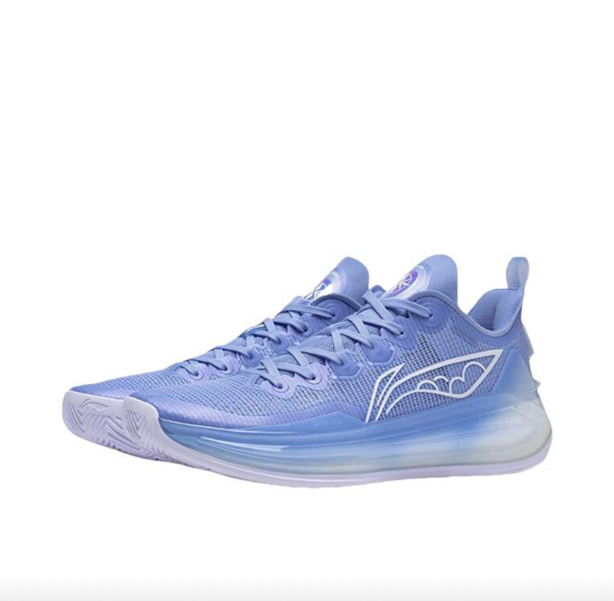 李宁利刃3 V2雪青蓝低帮实战篮球鞋ABAT057-12