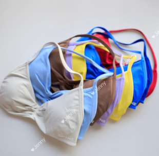 DFYNE 运动健身挂脖文胸大露背女速干透气V领性感