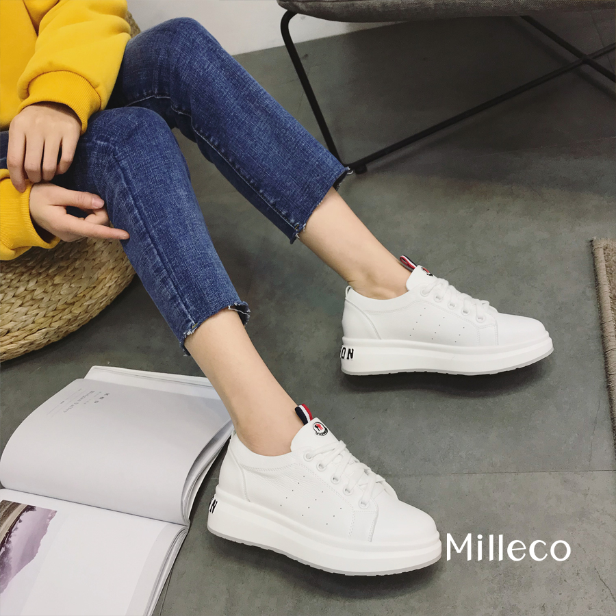 Milleco服饰时尚显高运动休闲潮鞋 8181801019吊牌价365