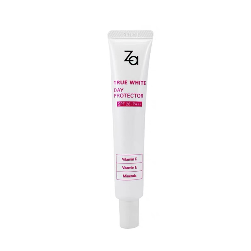 琪琪海淘免税店 资生堂ZA防晒隔离霜35g妆前乳spf26新版