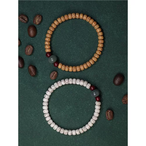 小星月菩提籽佛珠手串女生单圈素珠高密度小尺寸珠