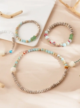 寺庙同款星月菩提百搭手链男女文玩佛珠手串义乌小商品