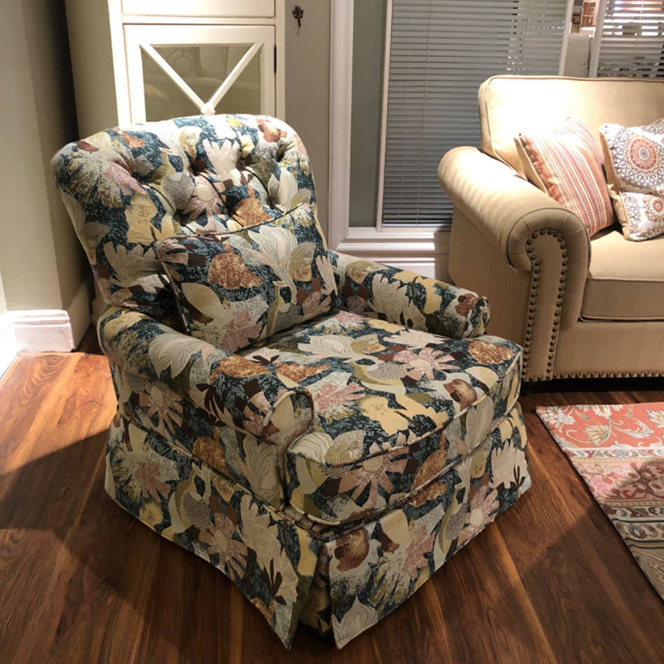 艾米尼奥美式旋转椅livsmart面料