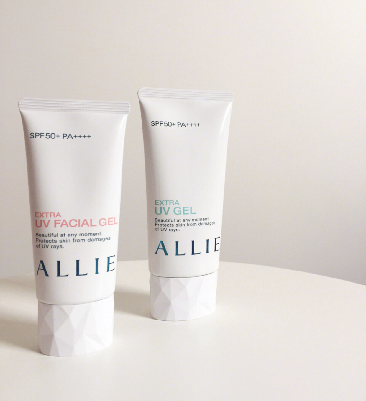 新款日本嘉娜宝allie防晒霜补水保湿防水物理防晒乳液绿色90g