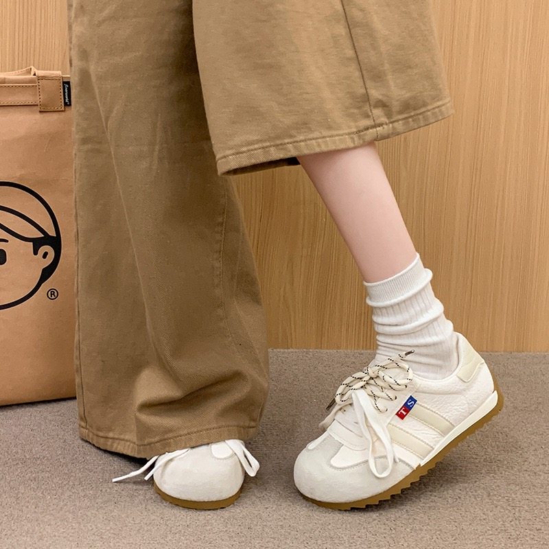 2026新款德训鞋女平底休闲运动鞋百搭阿甘鞋小白鞋女鞋学生鞋女潮,女鞋,时尚休闲鞋,淘宝优惠券,粉丝福利购,淘宝优惠卷