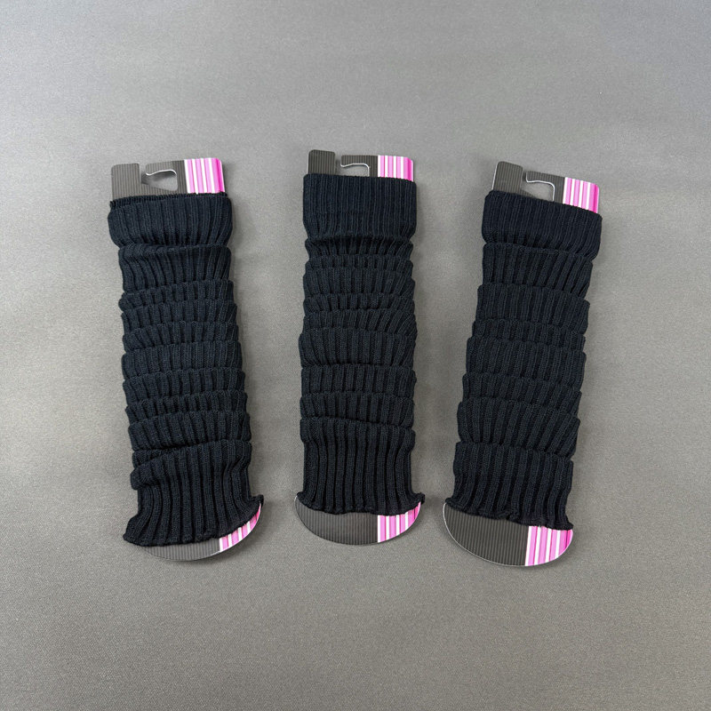 炮姐穿搭针织护腿袜堆堆小腿袜套