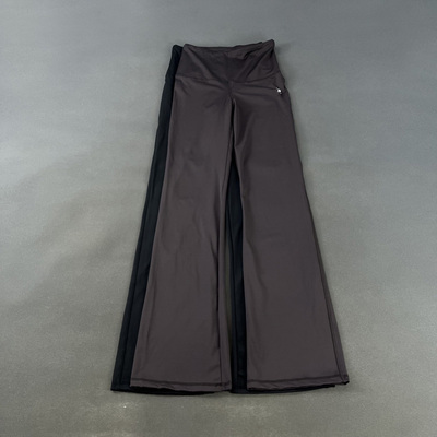 速干中高腰收腹瑜伽裤微喇叭裤女