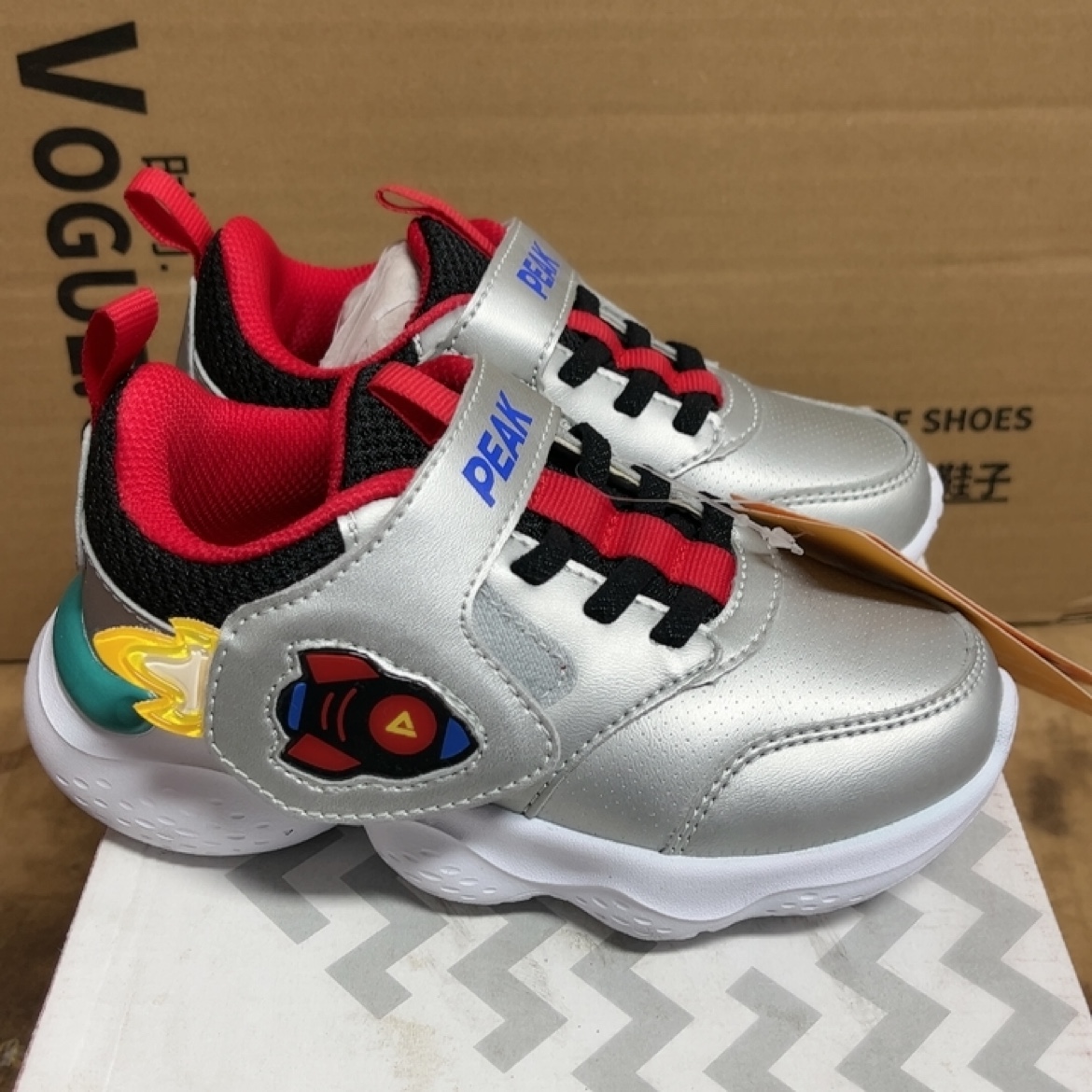 匹克秋冬款童鞋断码皮面儿童轻便防水运动鞋软底防滑断码清仓