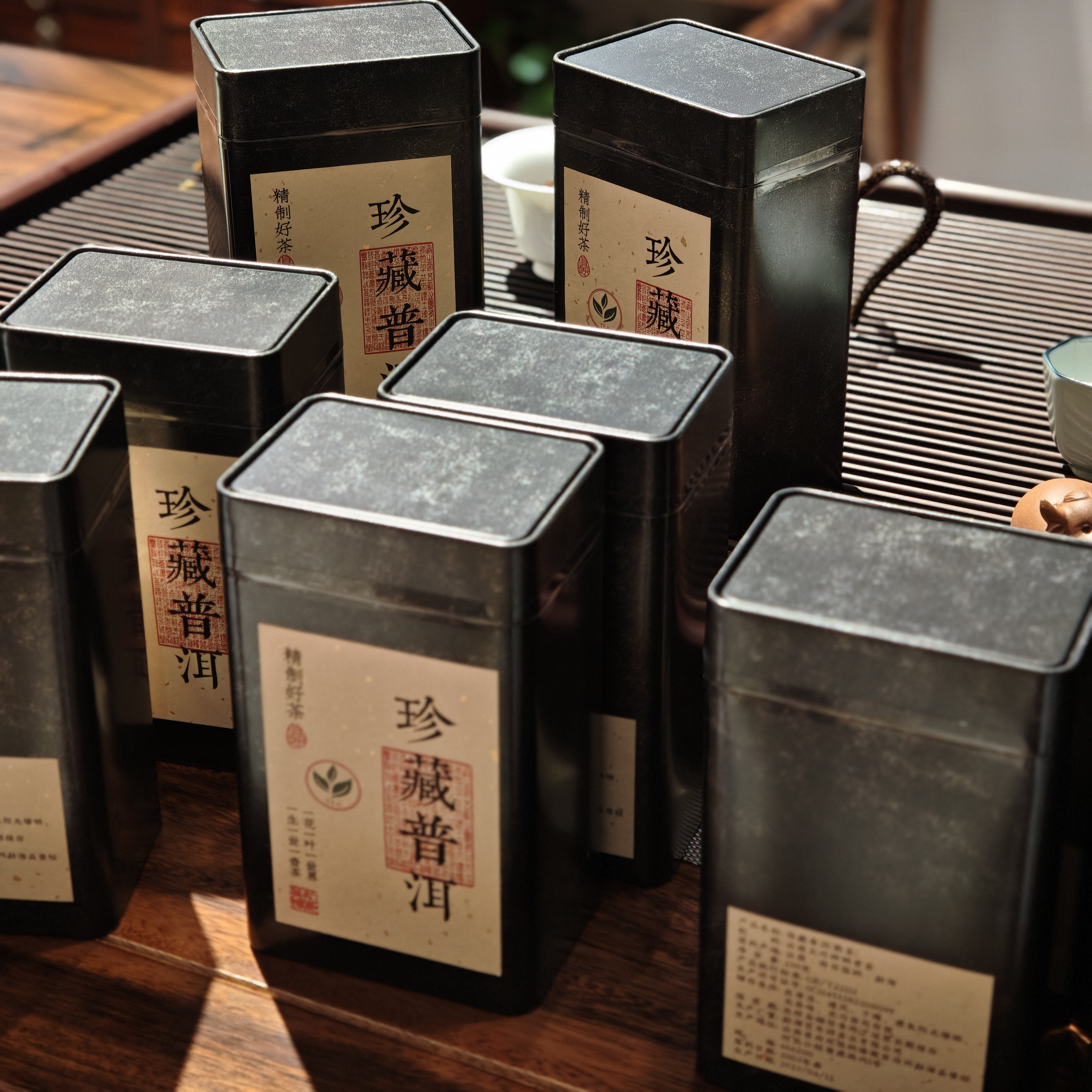 珍藏普洱  熟 散茶   陈香樟香