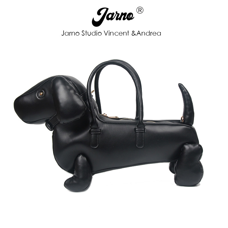 2025夏新款腊肠狗造型小狗包