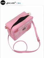 Creative, cute and sweet girl 2026 Unique and super good-looking pink hand-held crossbody bag with a niche design for summer thumbnail 5