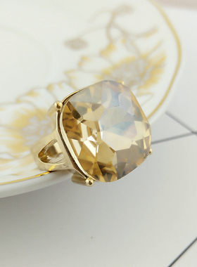 清朝玻璃古装配饰戒指皇后同款