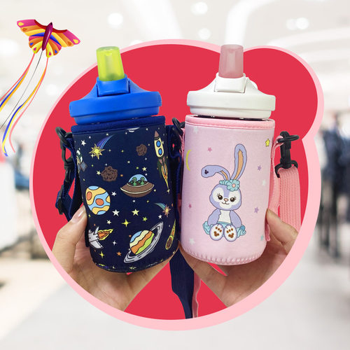 驼峰camelbak水杯套儿童夏季吸管