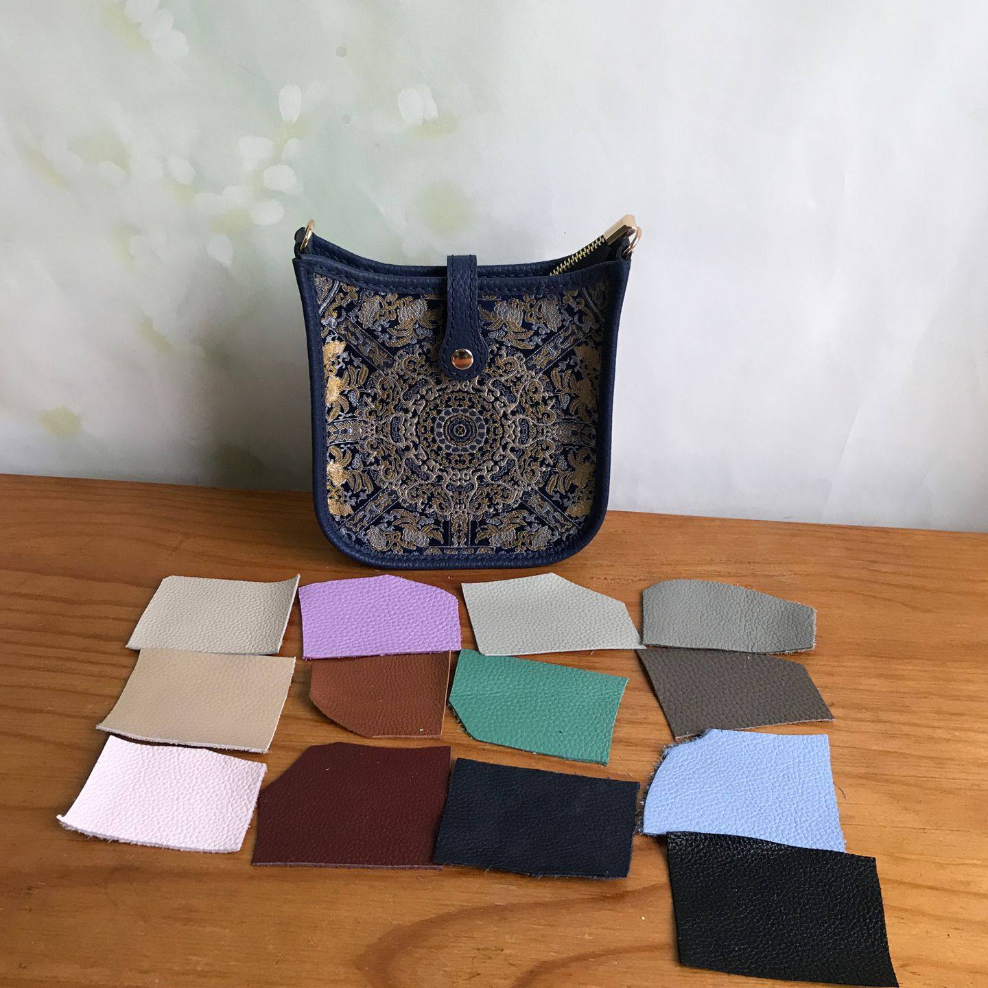 伊芙琳包钥钥手工真皮手工diy材料包自制新中式国风包包,居家布艺,缝纫DIY材料套装,淘宝优惠券,粉丝福利购,淘宝优惠卷