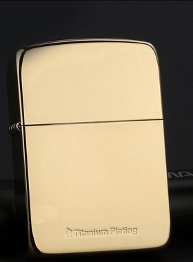 夜色zippo正品 芝宝1941复刻打火机网店正品镀钛雅痞ITANIUM(GD)