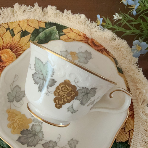 金色的葡萄 咖啡爱好者 Noritake 泽武工作室系列咖啡杯碟红茶杯