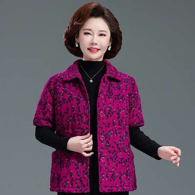 棉服纯棉时尚大码坎肩秋冬休闲