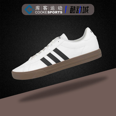 库客 Adidas阿迪达斯板鞋女复古百搭防滑运动休闲鞋小白鞋F34469